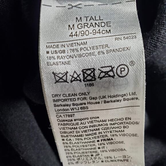 Turtle Neck Black Dress Size M - Picture 5 of 7